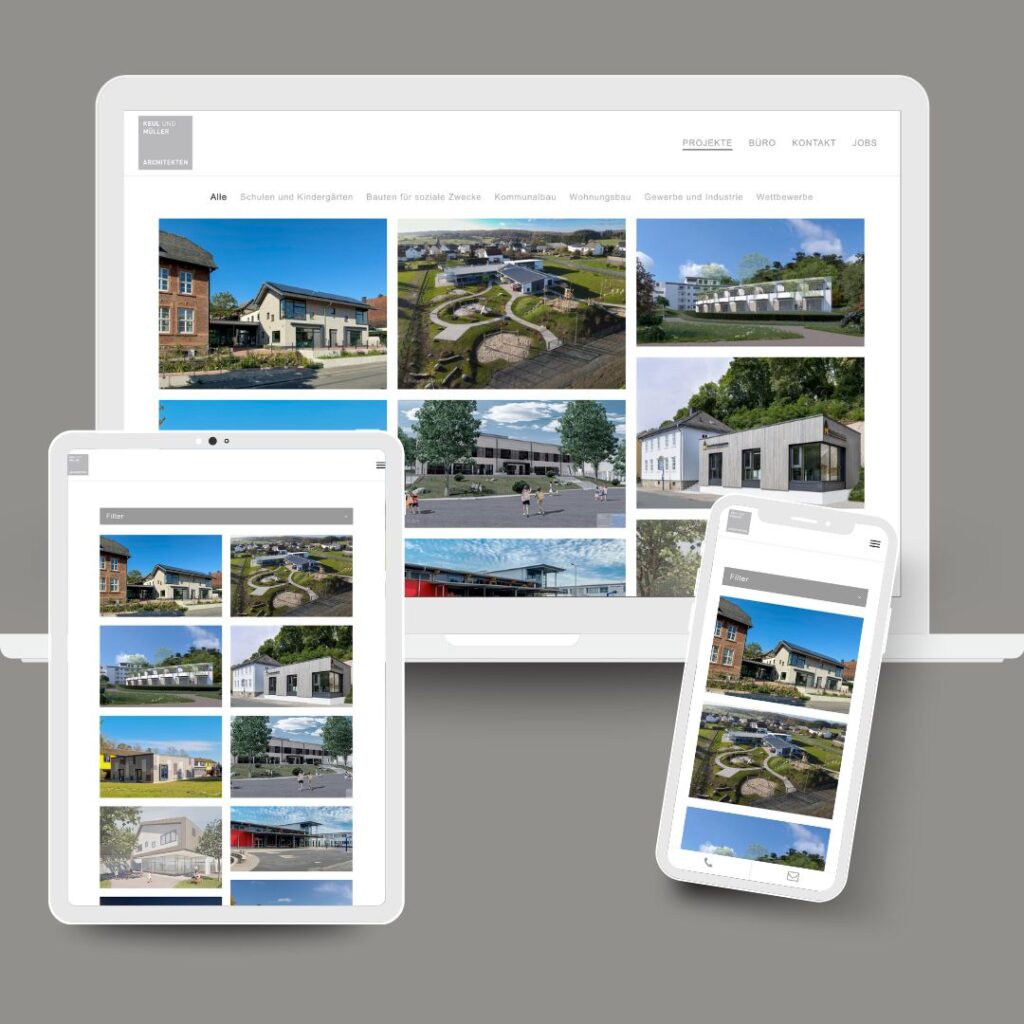 Webdesign Architekten Keul & Müller