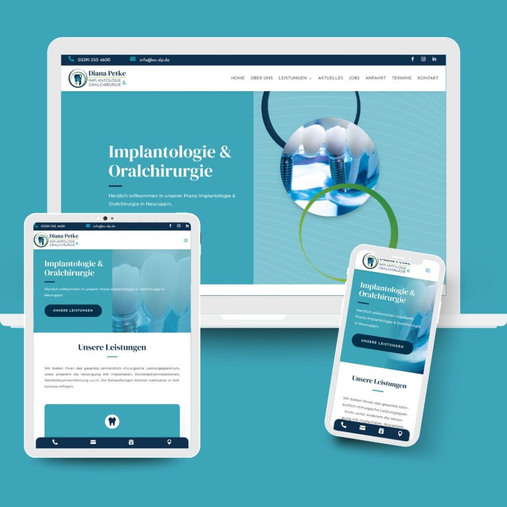 Webdesign Implantologie