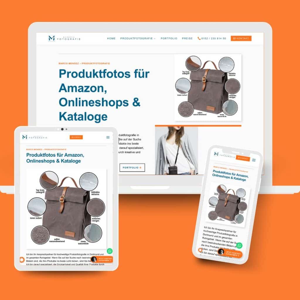 Webdesign Mendez Fotografie
