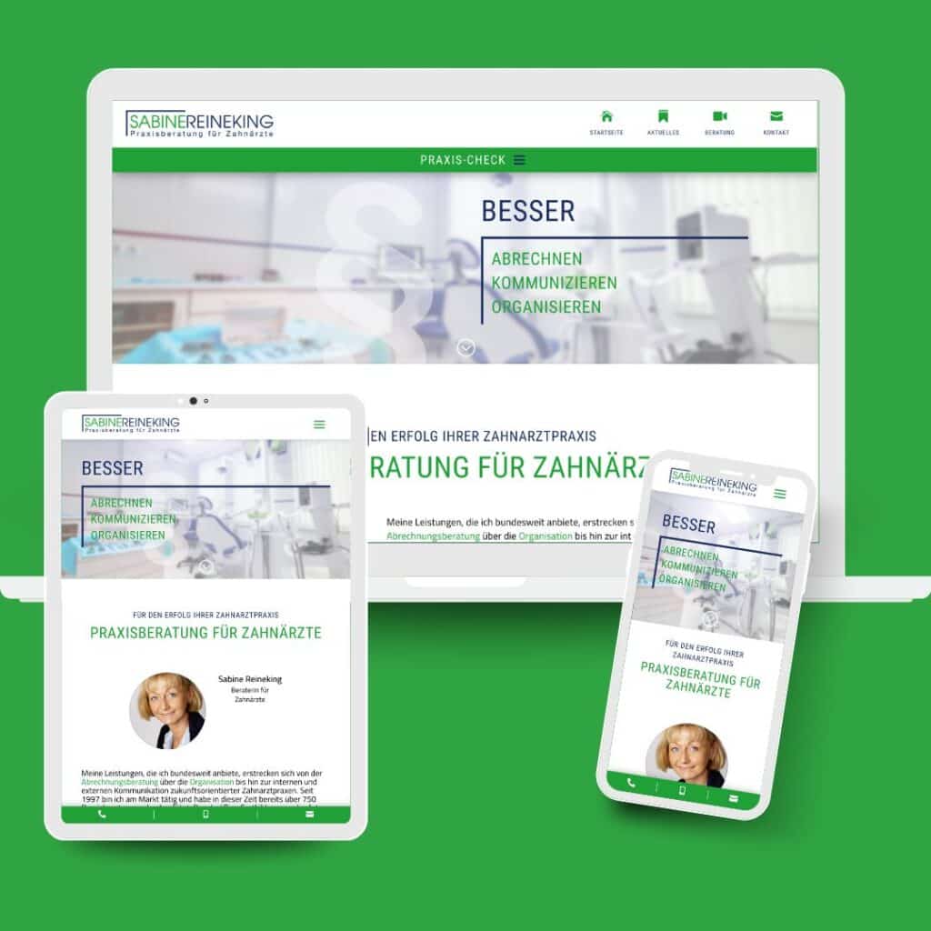 Webdesign Praxisberatung Reineking
