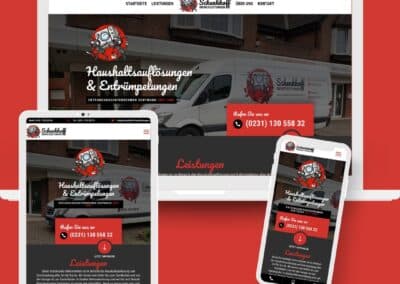 Webdesign für Dienstleistungen