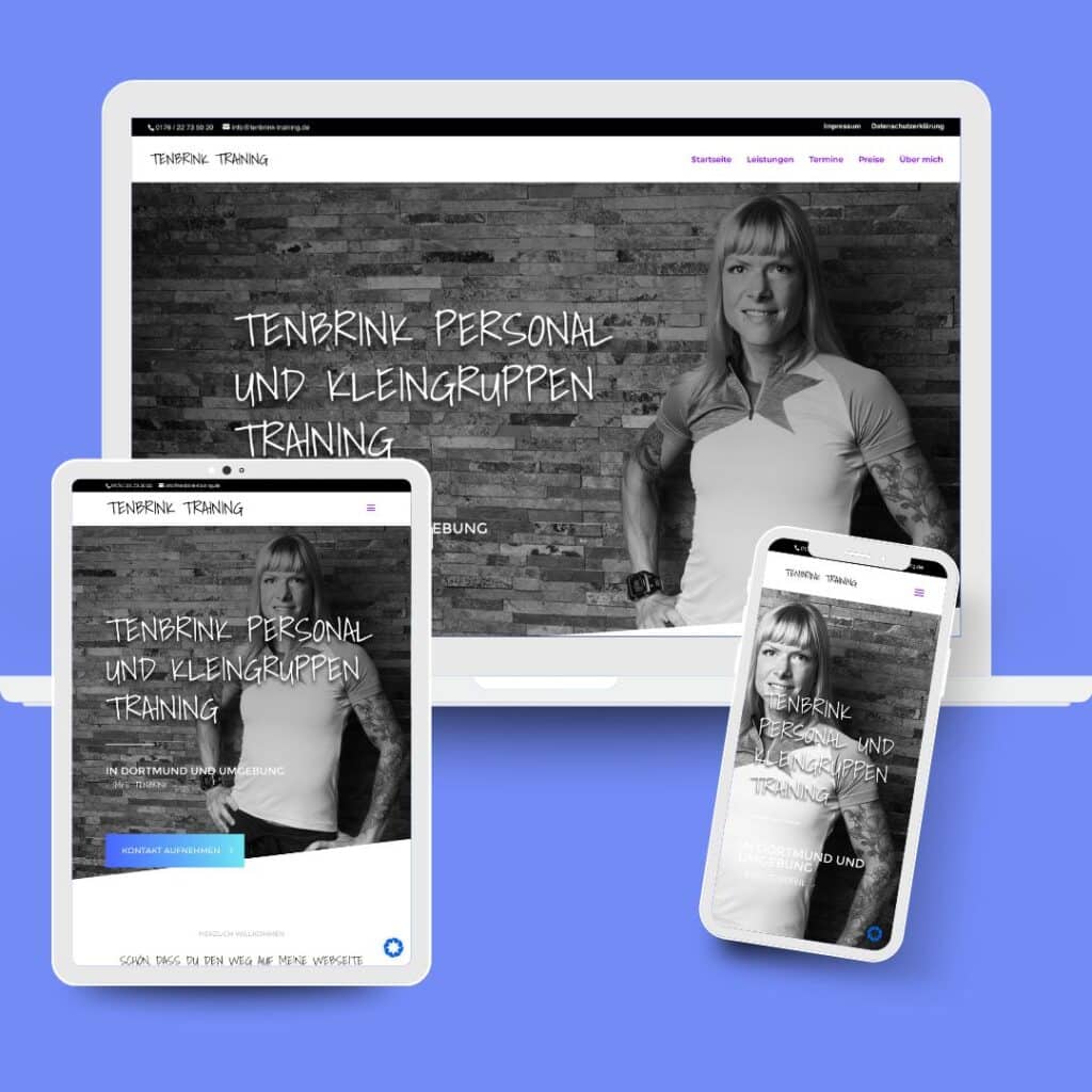 Webdesign Tenbrink Training