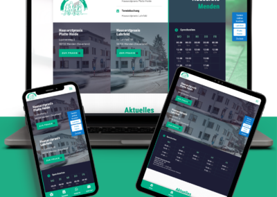 Webdesign Hausarzt Menden