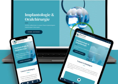 Webdesign Implantologie & Oralchirurgie